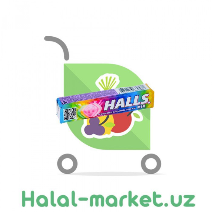 Жев.конфета HALLS Микс 25гр