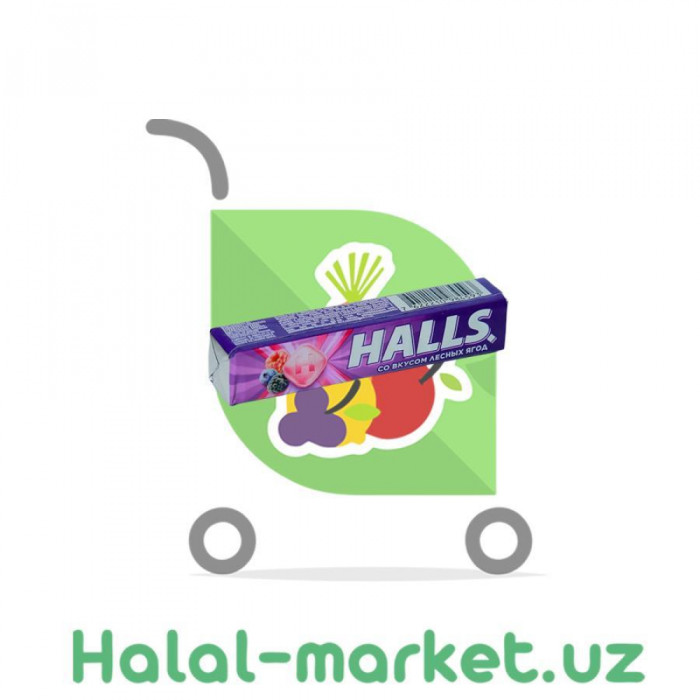 Жев.конфета HALLS Лесные Ягоды 25гр