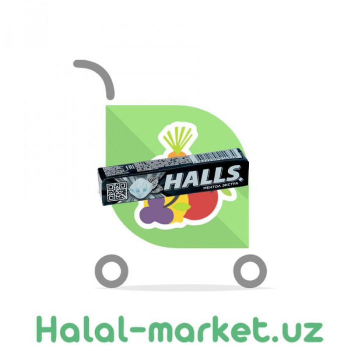 Жев.конфета HALLS Ментол Экстра 25гр