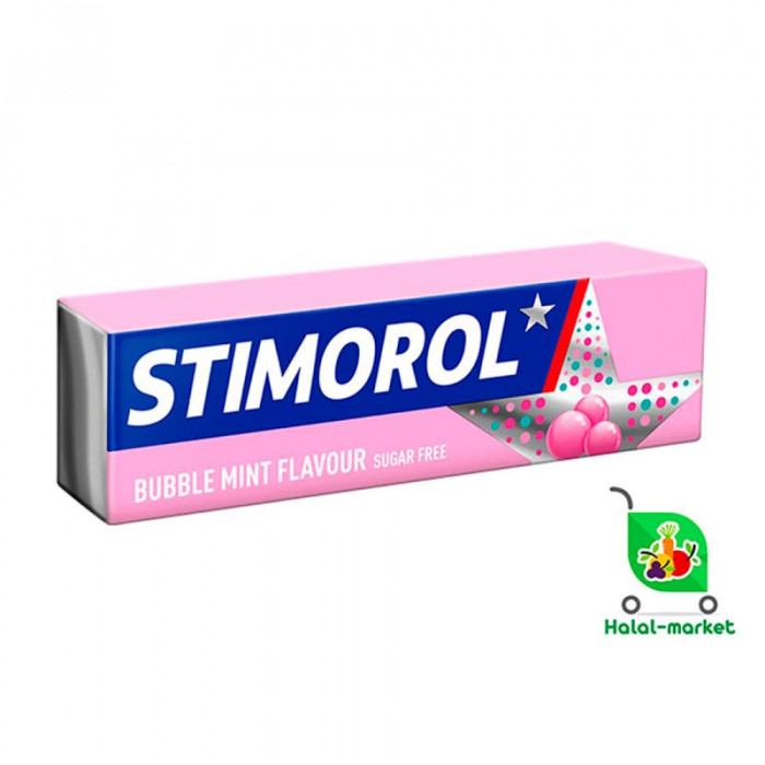 Жевательная резинка STIMOROL BUBBLE MINT