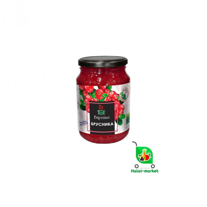 Варенье FOOD Брусника 900гр