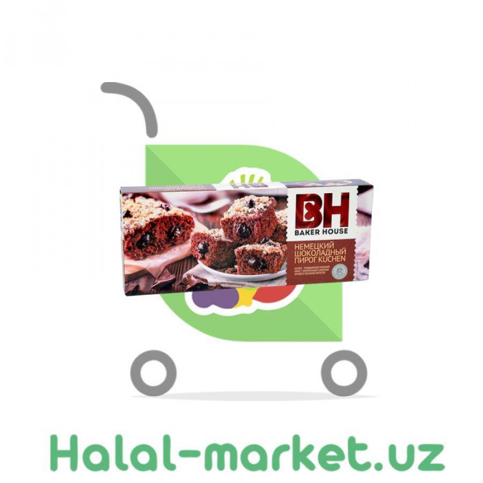Пирог Немецкий KUCHEN BAKER HOUSE Шоколадный 350гр