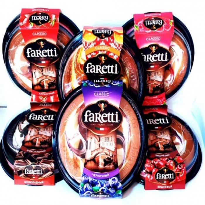 Пирог FARETTI в ассортименте 400гр