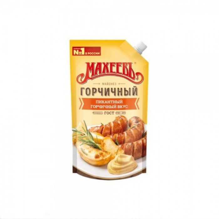 Майонез МАХЕЕВЪ Горчичный 380гр