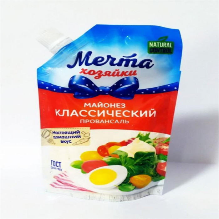 Майонез МЕЧТА ХОЗЯЙКИ Классический 200мл
