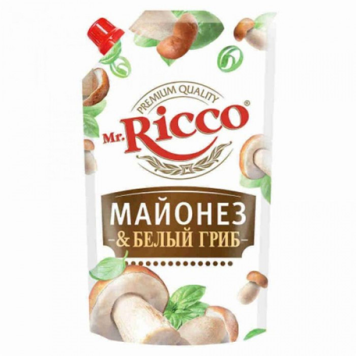 Майонез MR.RICCO Белый гриб 375гр