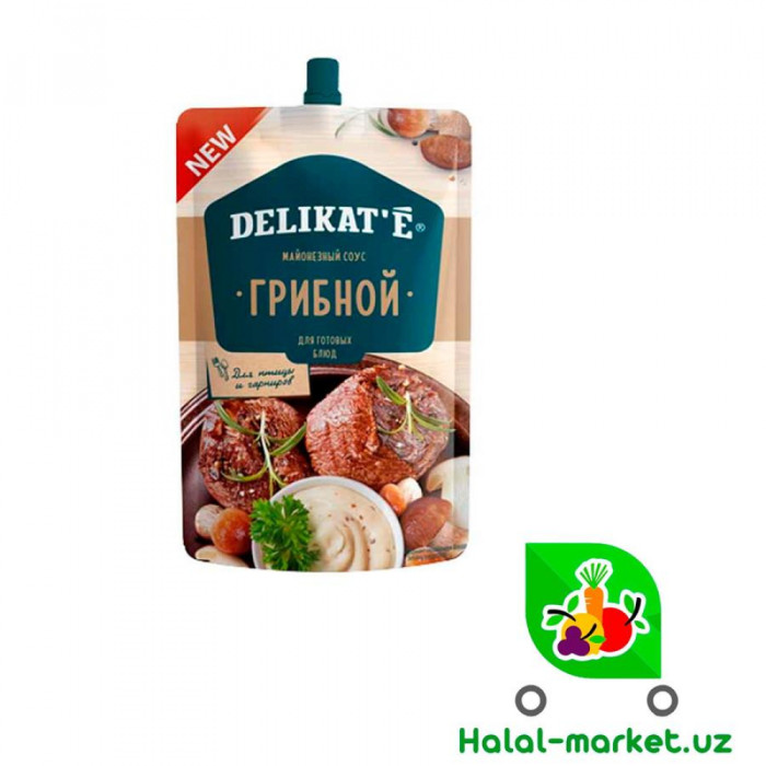 Майонезный Соус КАМАКО DELIKAT'E Чесночный Д/п 210г