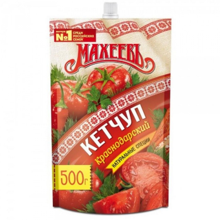 Кетчуп МАХЕЕВЪ Краснодарский 500гр
