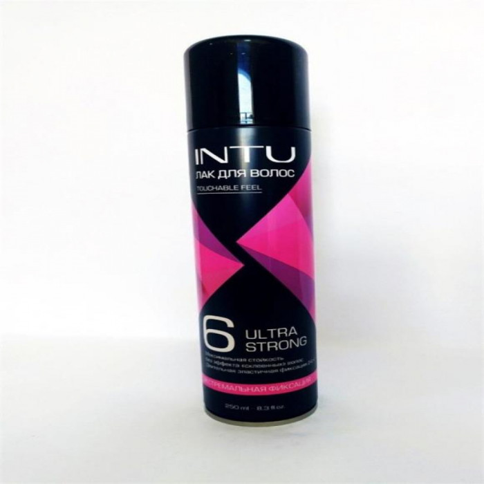 Лак для волос INTU 6 Ultra Strong 250мл