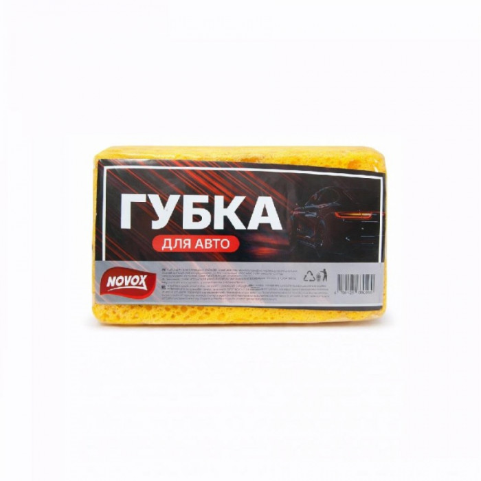 Губка ДЛЯ АВТО NOVOX 1шт