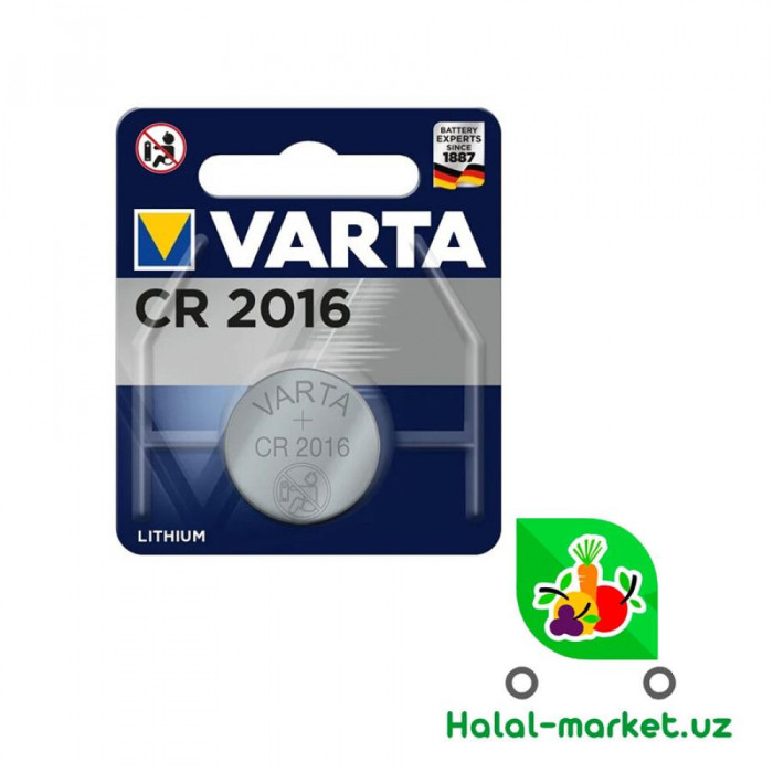 Батарея VARTA CR2016