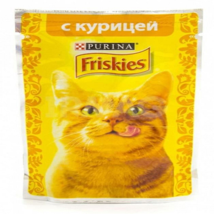 Корм FRISKIES Курица 85гр