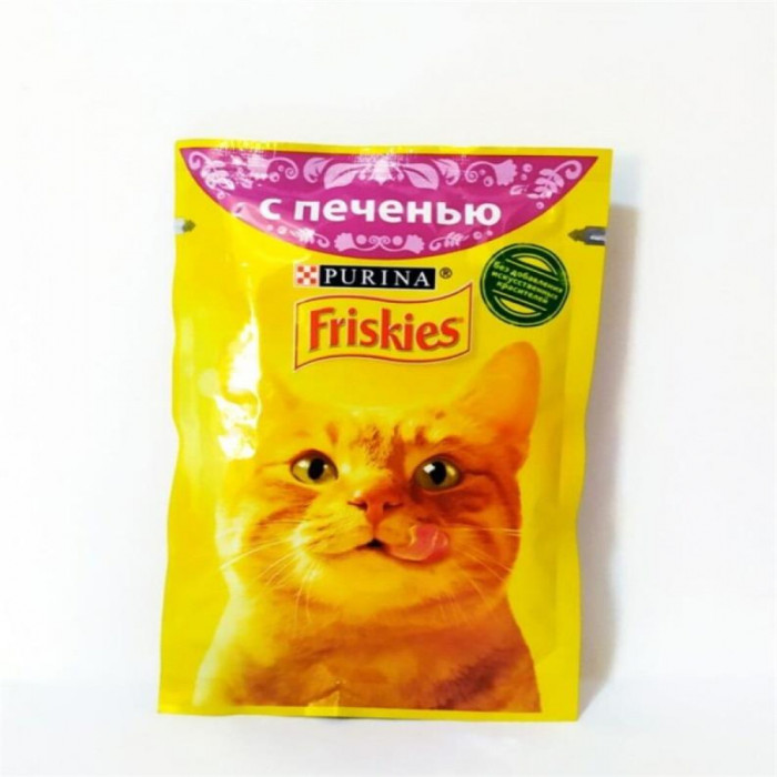 Корм FRISKIES с Печенью 85гр