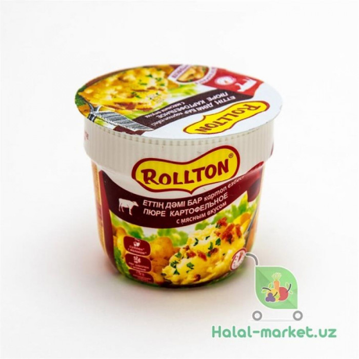Пюре РОЛЛТОН С мясным вкусом 40г