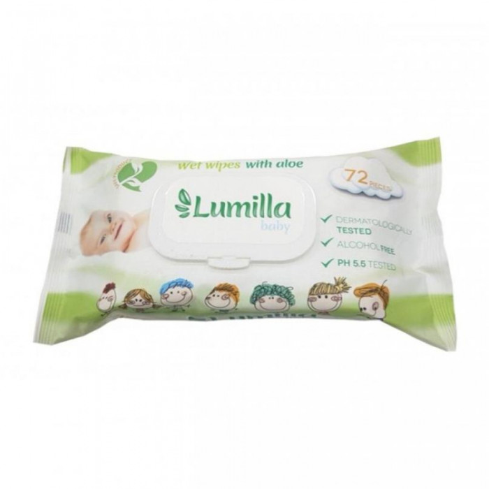 Салфетки LUMILLA 72шт