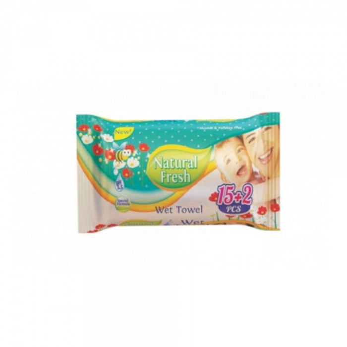 Салфетки NATURAL FRESH Дет 15шт