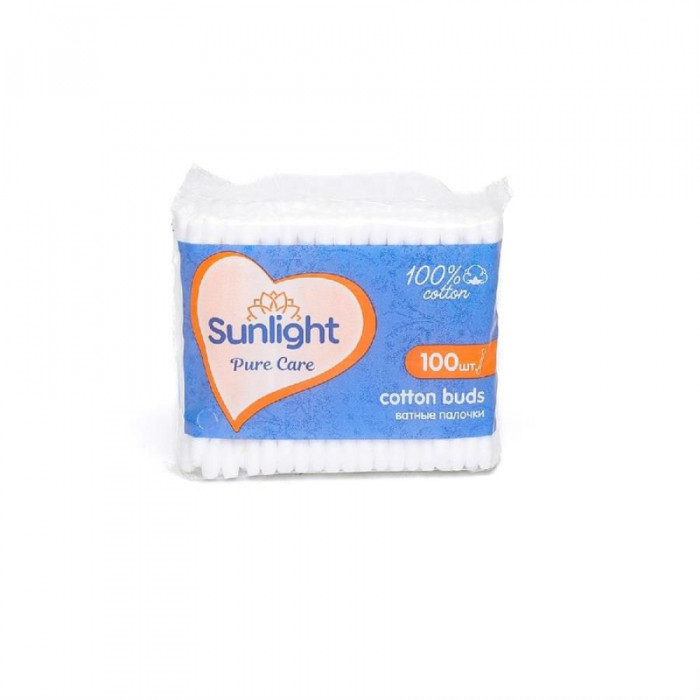 Ватные диски SUNLIGHT 100шт