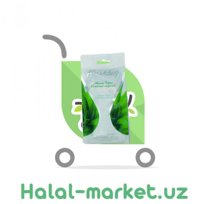 Влажные салфетки Hushbuy Алоэ 10шт