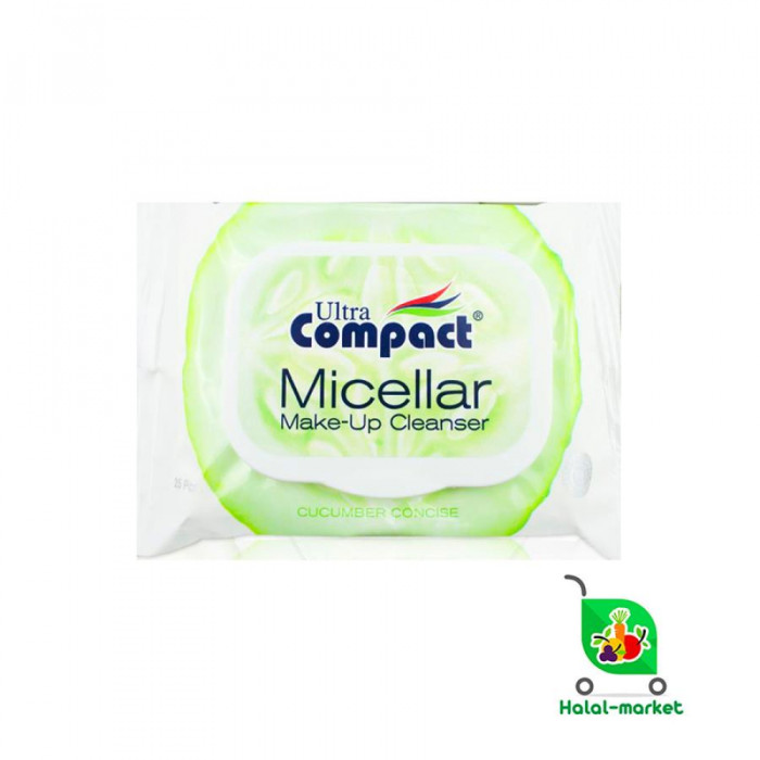 Влажные Салфетки COMPACT Мицелярные 25шт