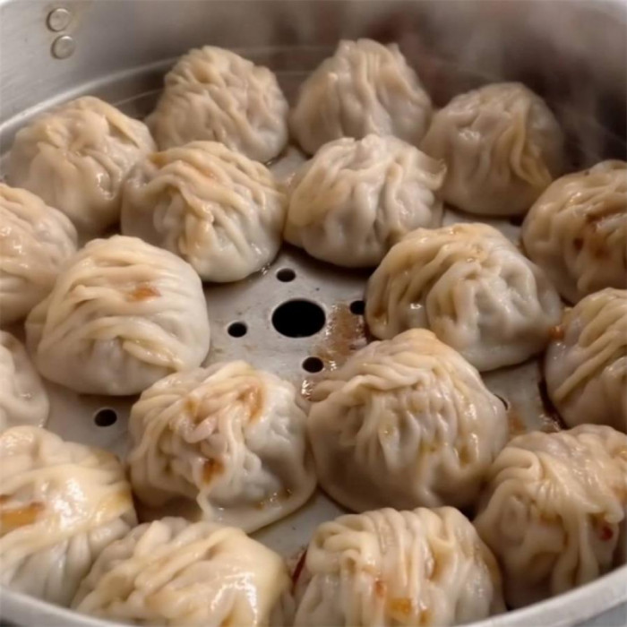 Манты с мясом
