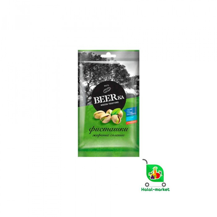 Фисташки Жаренные BERka 80гр