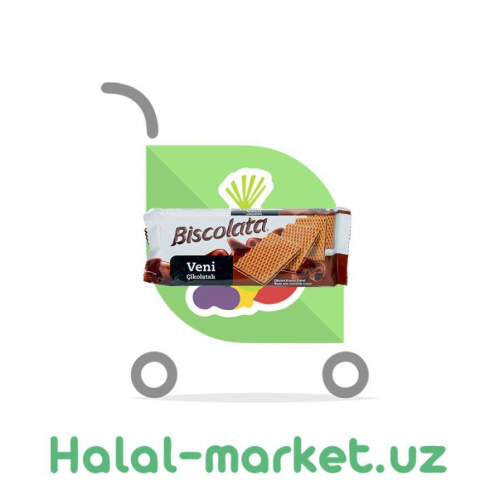 Вафли BISCOLATA VENI Шоколад 110гр