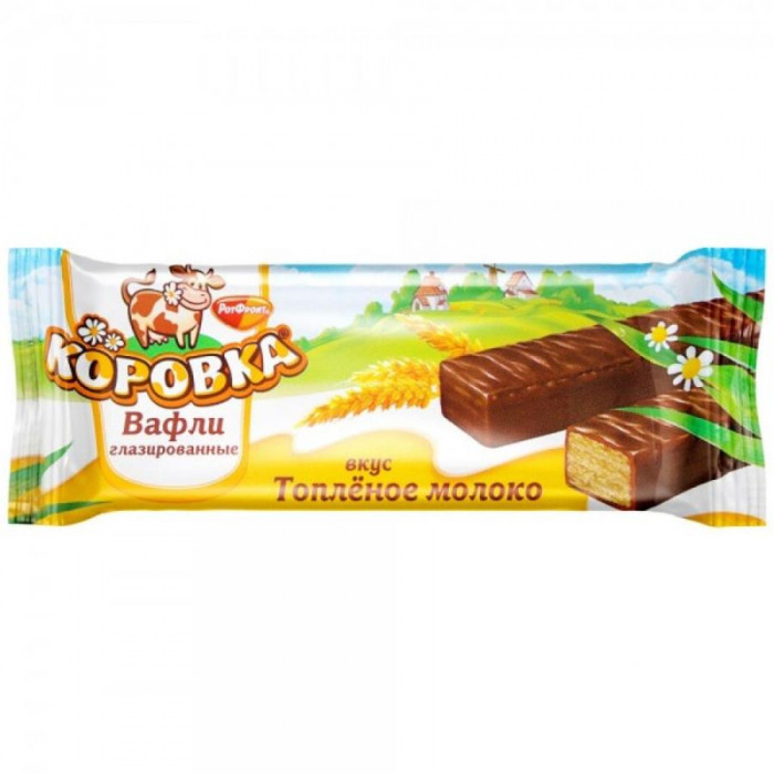 Вафли Коровка Топленое молоко 50гр