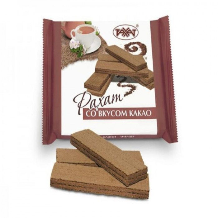 Вафли РАХАТ Какао 100гр