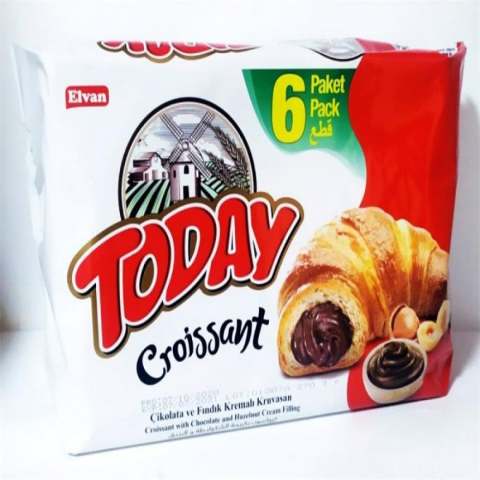Today Croissant multipack шоколад и орех