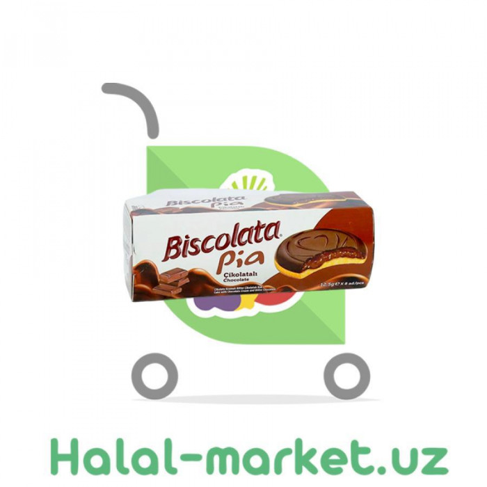 Печенье BISCOLATA PIA Шоколад 25гр