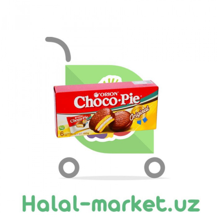Печенье CHOCO PIE ORIGINAL 180гр (6шт)