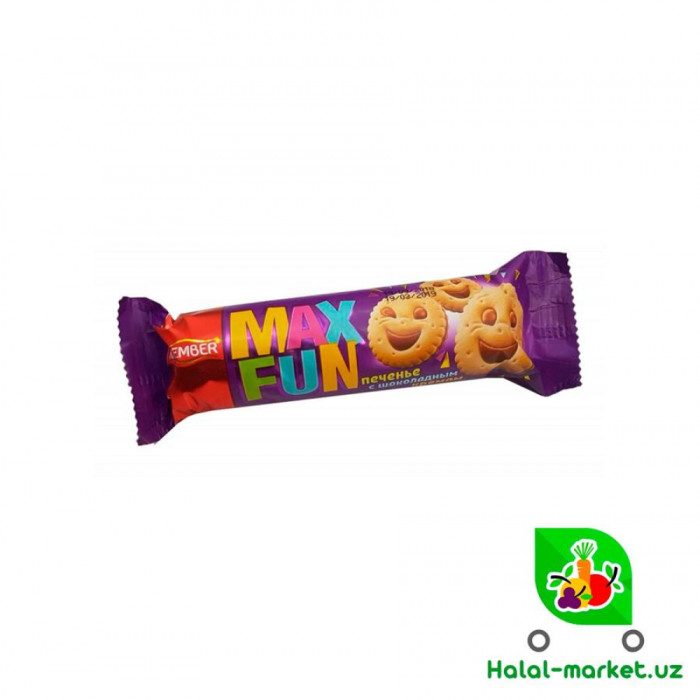 Печенье MAX FUN KREMBER с Шоколадным кремом 73гр