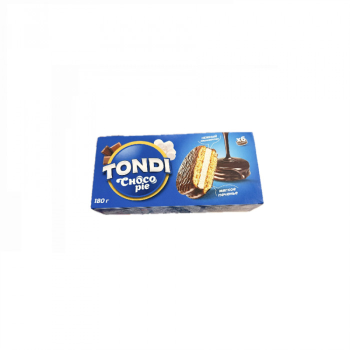 Печенье TONDI CHOCO PIE Шоколад 180г
