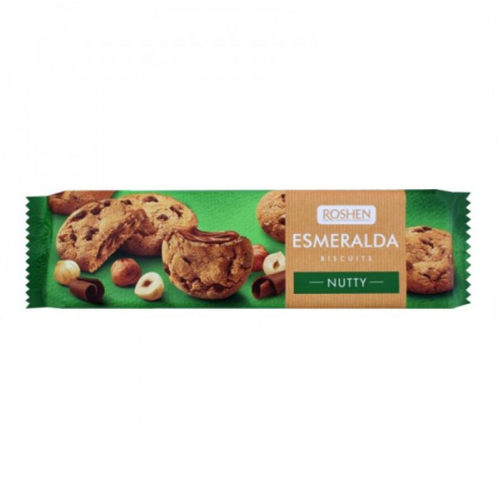 Печенье ROSHEN Esmeralda Huzelnut 170гр
