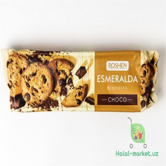 Печенье ROSHEN Esmeralda Choco 170гр