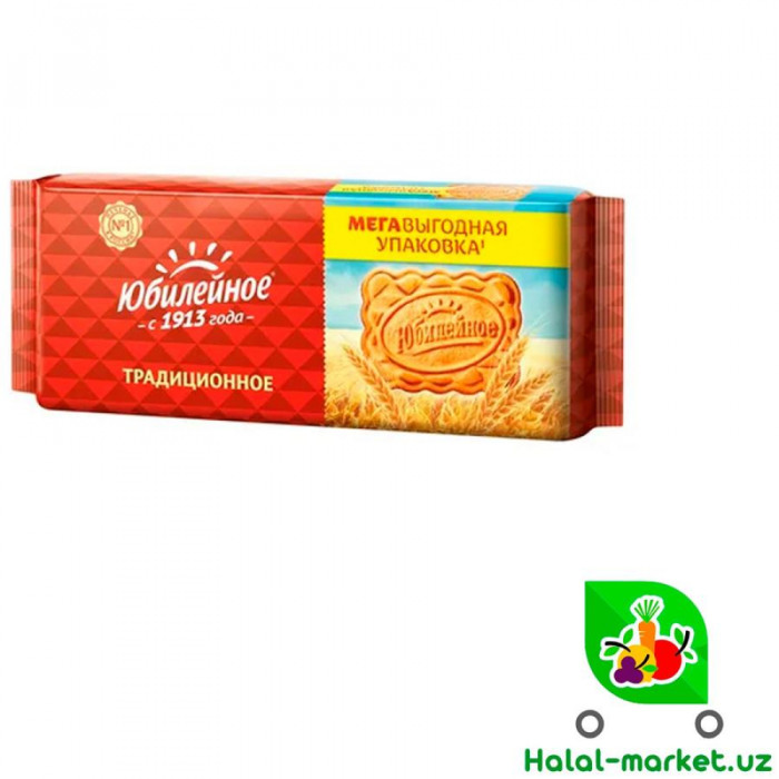 Yubileynoe Mega an'anaviy pechenye 403g