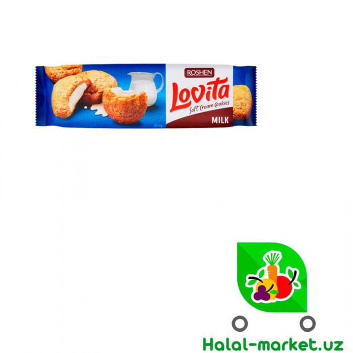 Печенье ROSHEN LOVITA Молочный 127гр