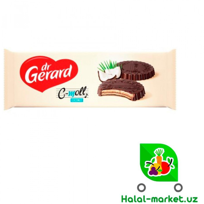 Печенье Dr Gerard C-Moll Cocount 100гр