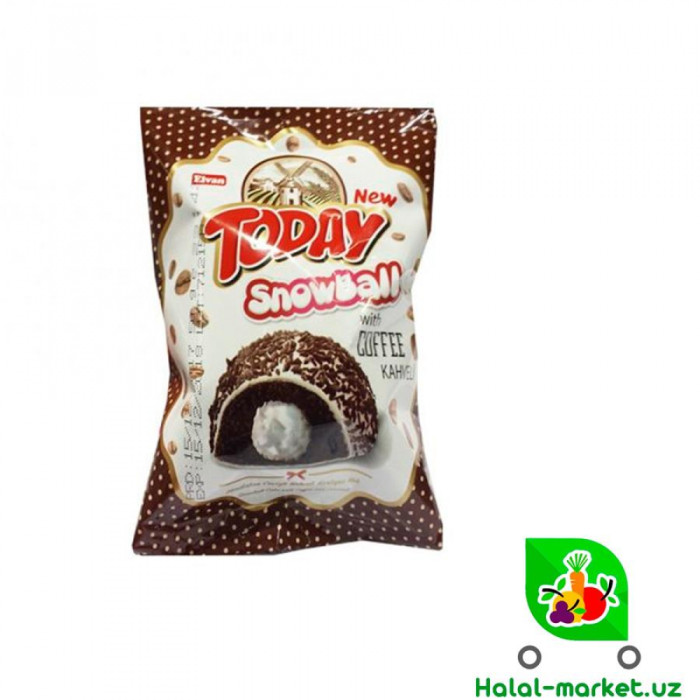 Пончик TODAY SNOWBALL Кофе 50гр