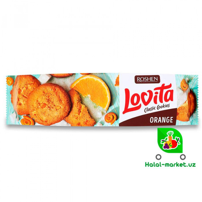 Печенье LOVITA Апельсин 150гр