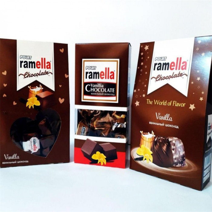 Конфеты шок. RAMELLA Ваниль 200гр