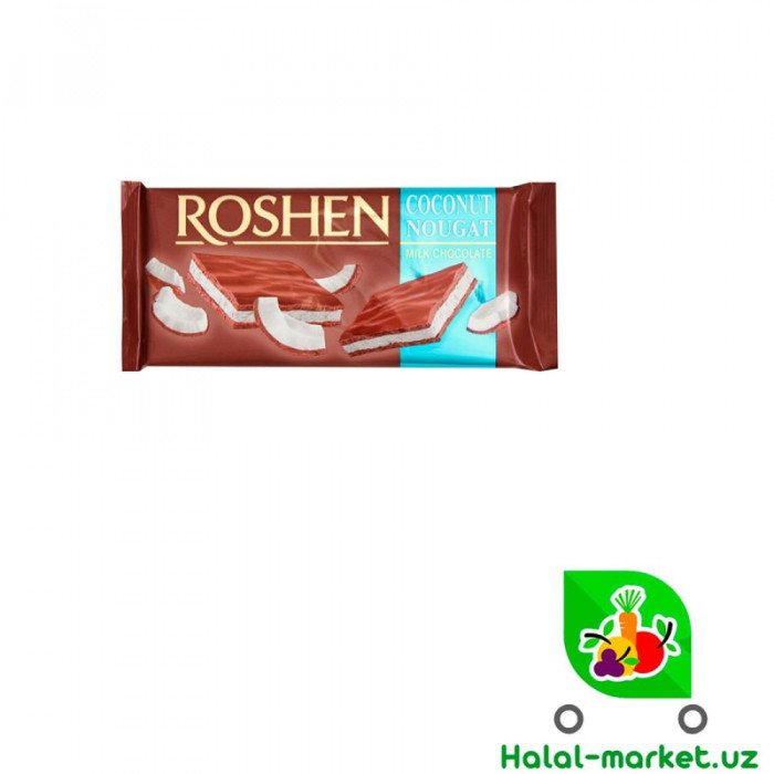Шоколад ROSHEN Кокос Нуга 90гр