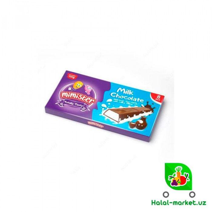 Banana ta'mli MIMISTER shokoladi 100gr