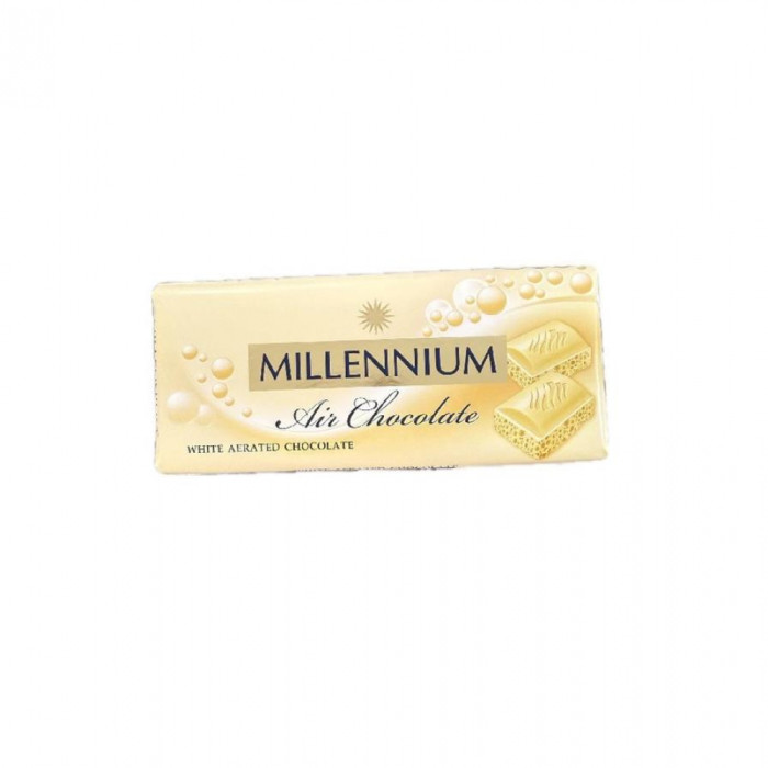 Шоколад MILLENIUM Белый Пористый 90гр