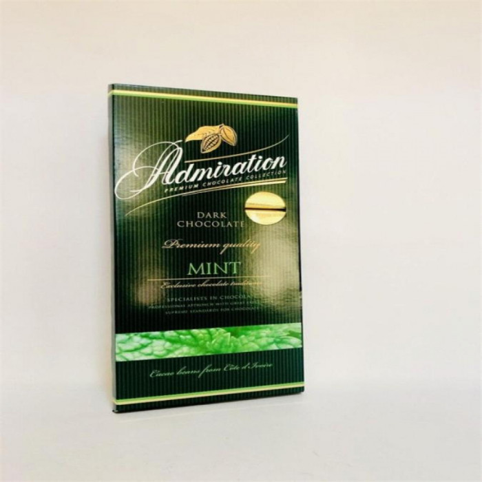 Шоколадная плитка ADMIRATION МINT 140гр