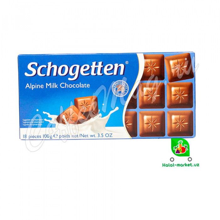 Шоколад плитка Milka Alpine Milk 100гр