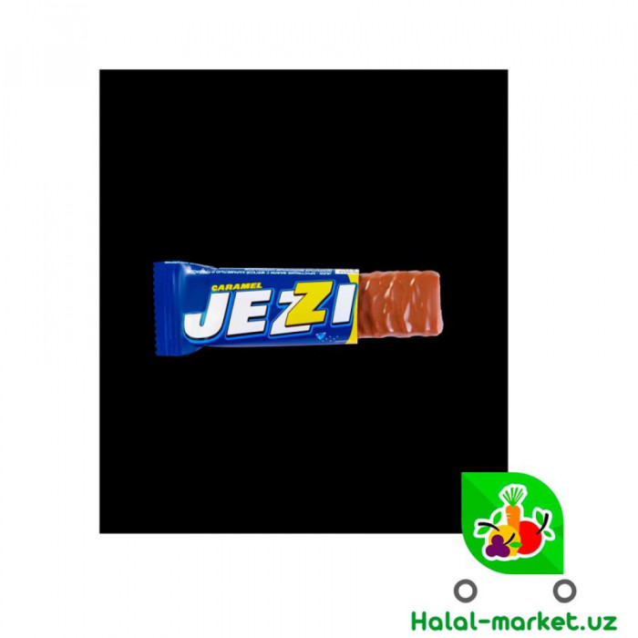 Батончик JEZZI карамель 30гр