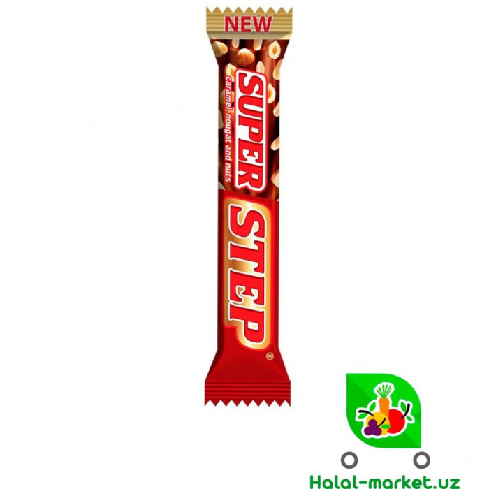Батончик SUPER STEP 65гр