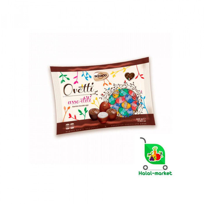 Шоколадli konfetlar OVETTI ASSORTITIT (og'irligi)