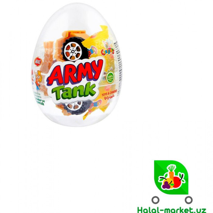 Сюрприз яйцо ARMY TANK 10гр